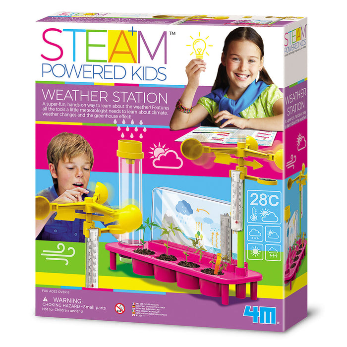 4M Steam Powered Kids Weather Station