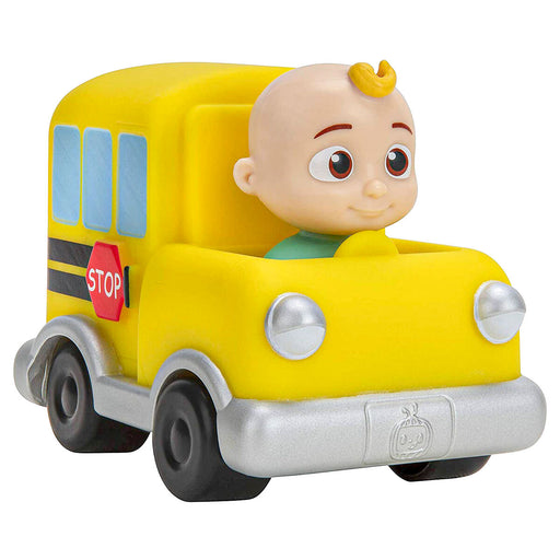 Bandai CoComelon Mini Vehicle School Bus with JJ