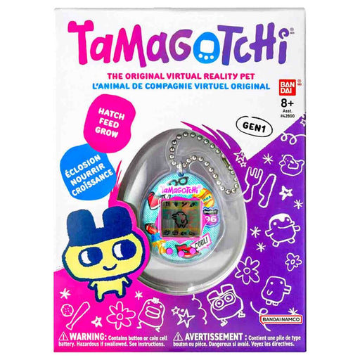 Tamagotchi Virtual Reality Pet Gen 1 Denim Patches
