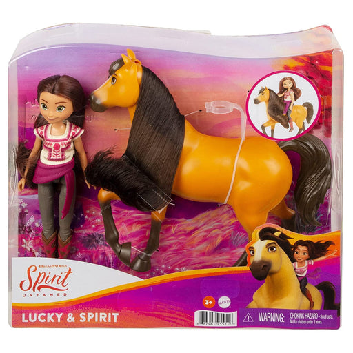 DreamWorks Spirit Untamed Lucky & Spirit Figures