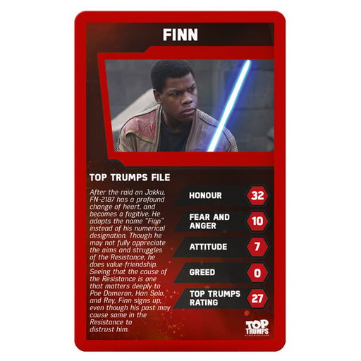 Top Trumps Card Game Star Wars: The Force Awakens Edition