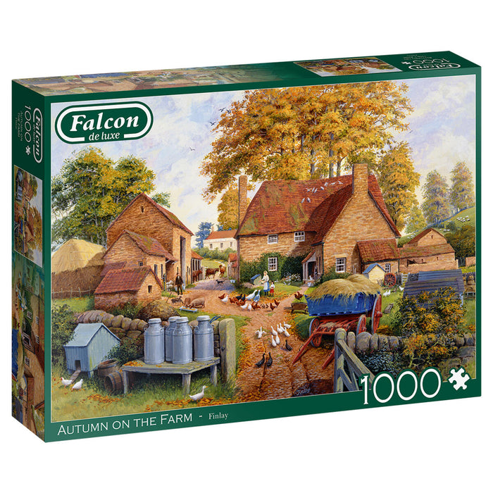 Falcon de luxe Autumn On The Farm Puzzle 1000 Piece
