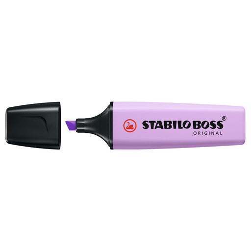 STABILO BOSS ORIGINAL Pastel Assorted Colours Highlighter Pack of 3