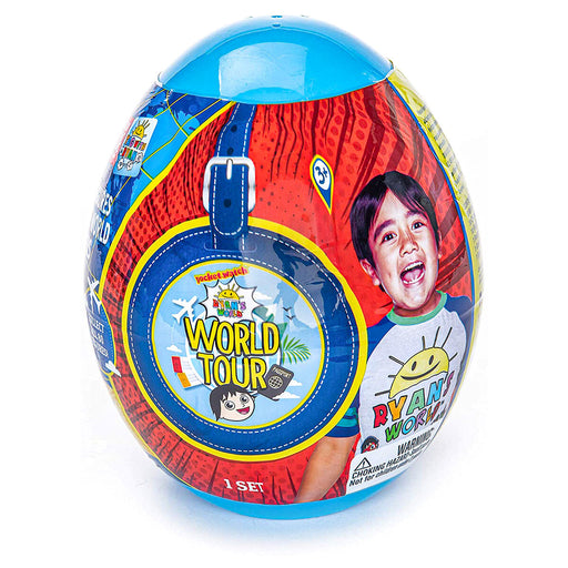 Ryan's World - World Tour Micro Figure Egg styles vary