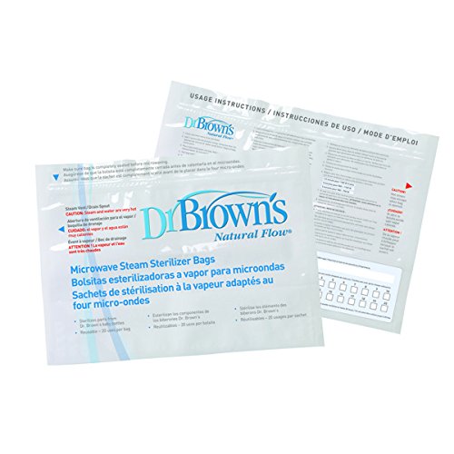 Dr Brown's Options Microwave Sterilise Bags (Pack of 5)