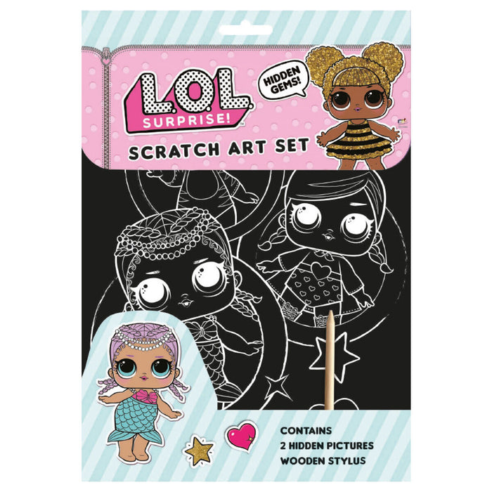 L.O.L. Surprise! Scratch Art Set