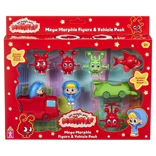 Character Mega Morphle Figure & Vehicle Pack