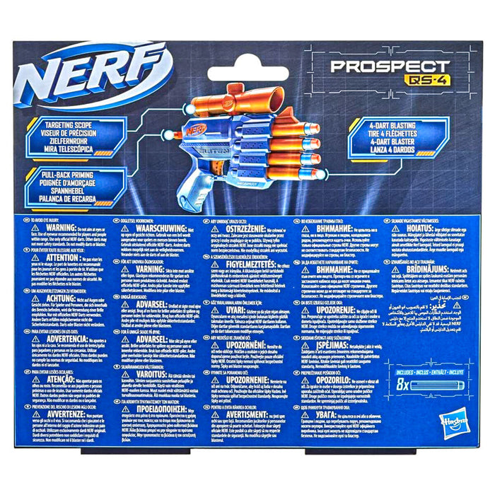 Nerf Elite 2.0 Prospect QS-4 Foam Dart Blaster