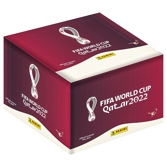Panini Official FIFA World Cup Qatar 2022 Sticker Collection 100 Packs Box