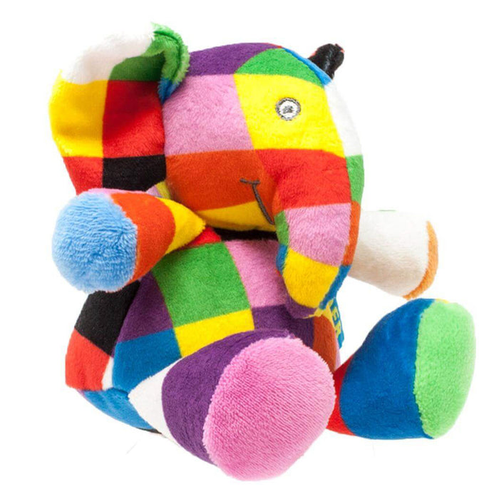 Elmer Rattle Soft Toy