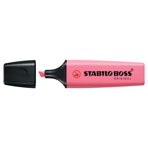 STABILO BOSS ORIGINAL Pastel Cherry Blossom Pink Highlighter Box of 10