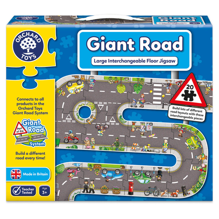 Orchard Toys Giant Road Large Interchangeable Floor Jigsaw