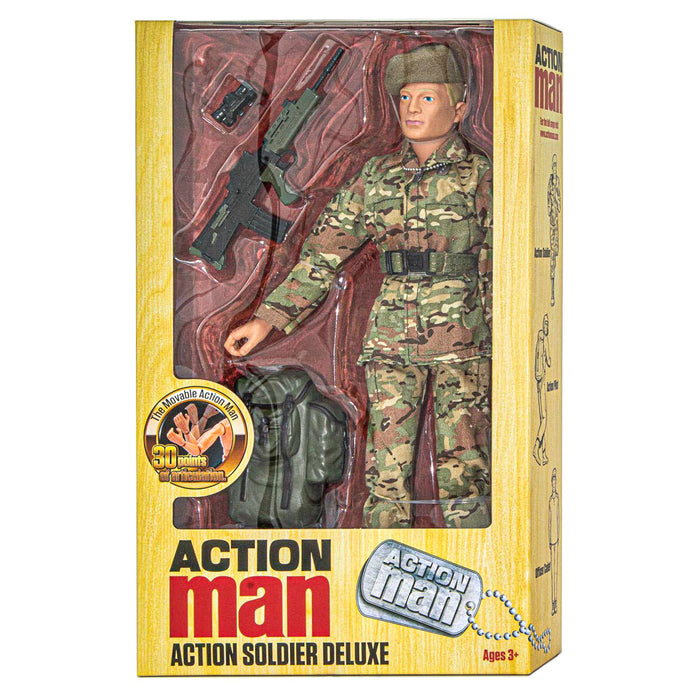 Action Man Action Soldier Deluxe Figure Special Edition with Accessories