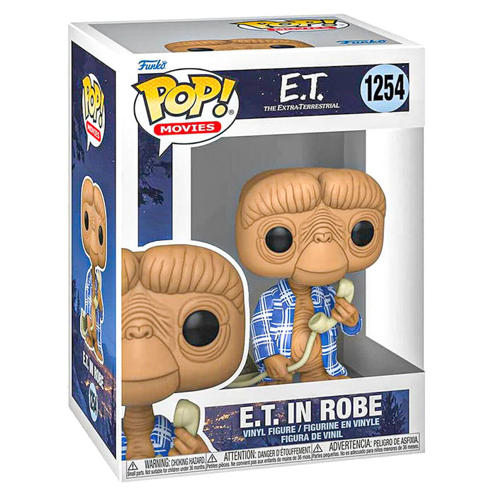 Funko Pop! Movies: E.T The Extra-Terrestrial: E.T in Robe Vinyl Figure #1254