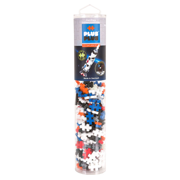 Plus-Plus Saturn V Rocket Building Set 240 Piece Tube