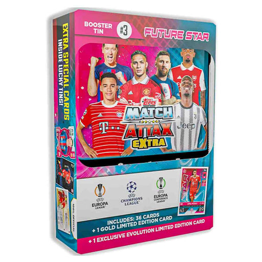 Topps Match Attax Extra Trading Cards UEFA 2022/23 Future Star Booster Tin #3