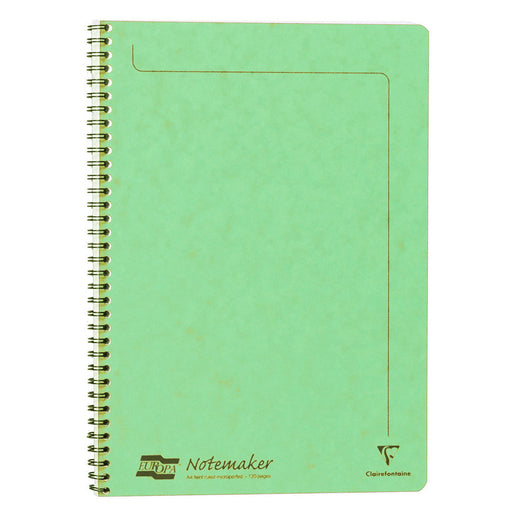Clairefontaine Europa A4 Notemaker Lime Notebook 