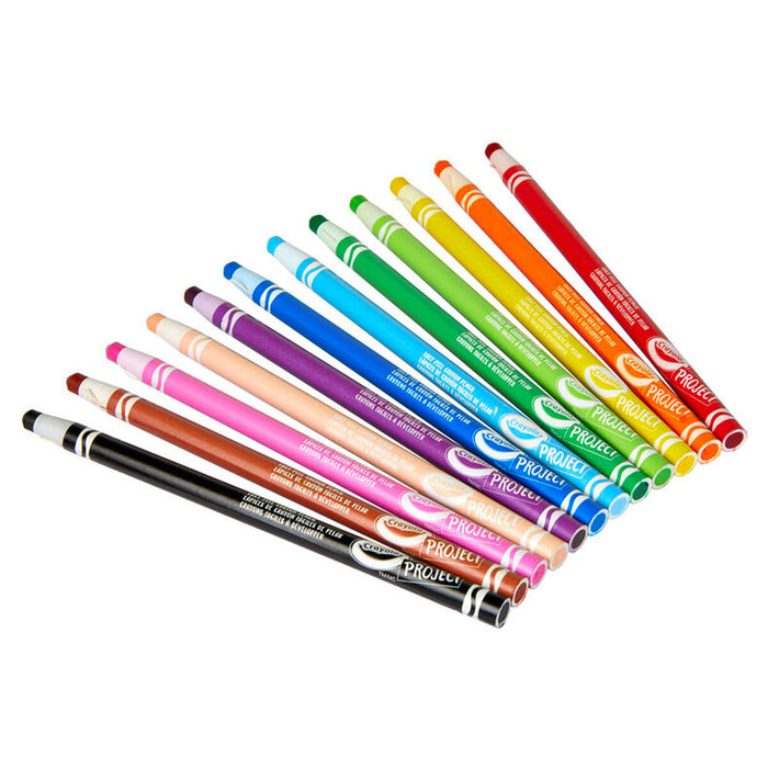 Crayola 12 Easy-Peel Crayon Pencils