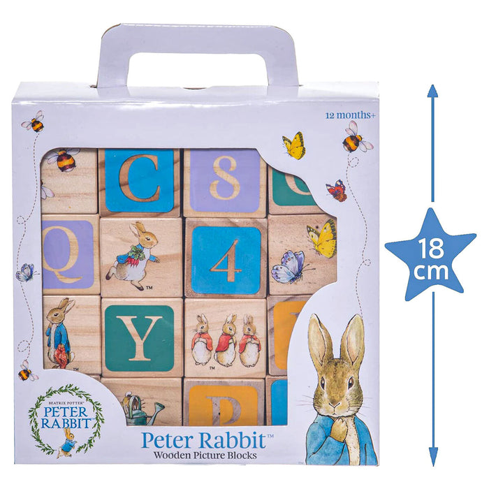 Peter Rabbit Wooden Picture Blocks 