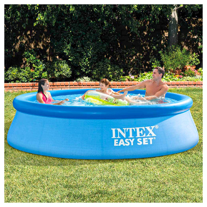Inflatable 10 Inch Intex Inflatable Easy Set 10ft x 30in Pool — Booghe