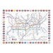 Gibsons TFL London Underground Map Jigsaw Puzzle 500 Piece 