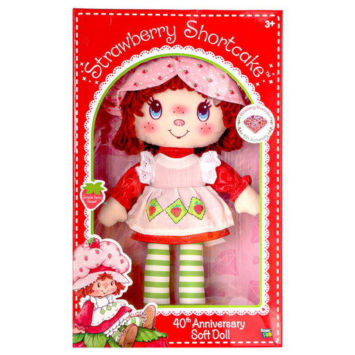 Basic Fun Strawberry Shortcake 40th Anniversary Soft Doll 