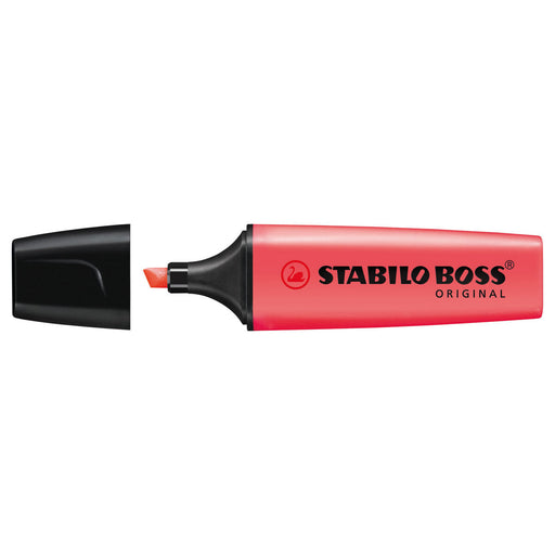 STABILO BOSS ORIGINAL Salmon Pink Highlighter Box of 10