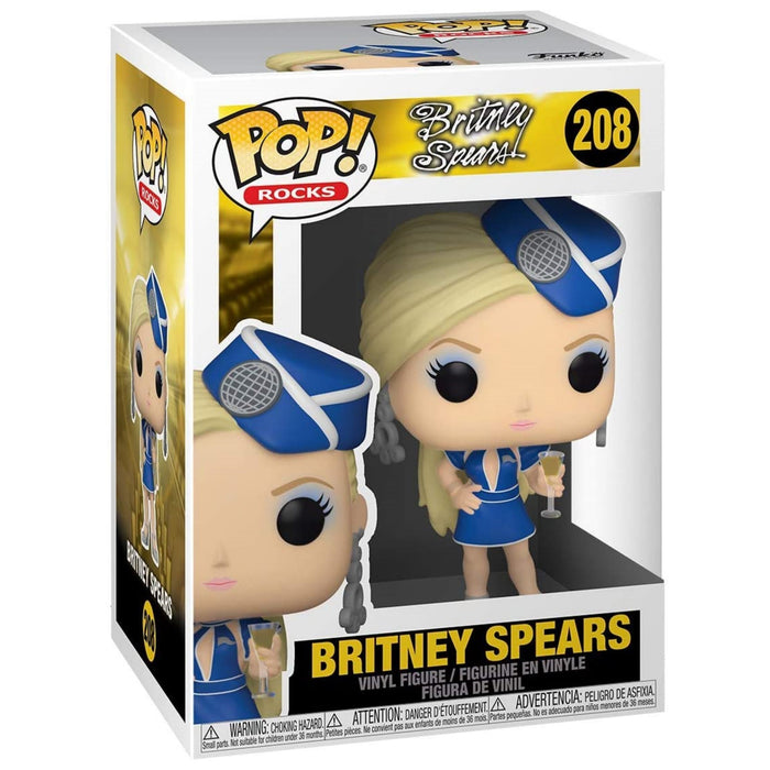 Funko Pop! Rocks: Britney Spears as Stewardess Vinyl Figure
