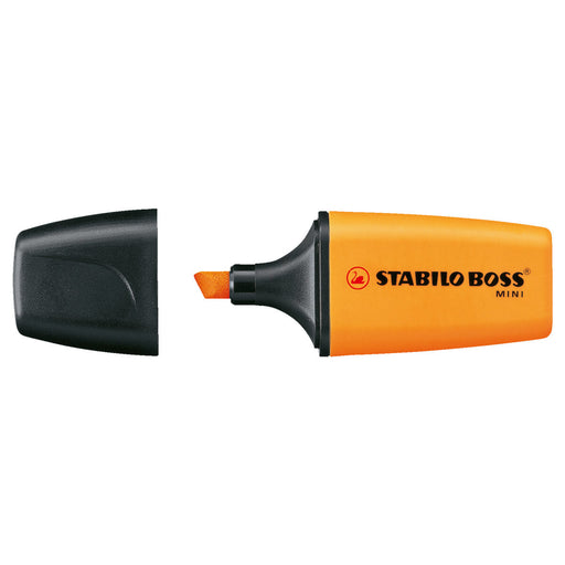 STABILO BOSS MINI Orange Highlighter Box of 10 
