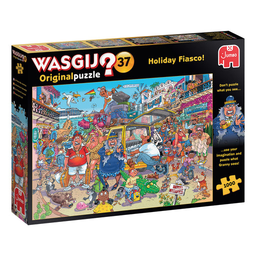 Wasgij Original 37 Holiday Fiasco! 1000 Piece Jigsaw Puzzle