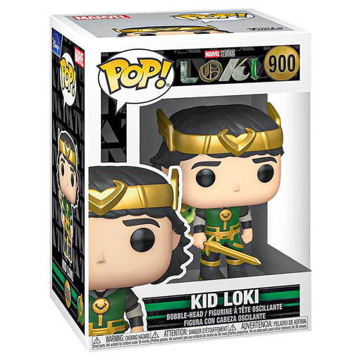 Funko Pop! Marvel Loki Kid Loki Bobble-Head Figure #900