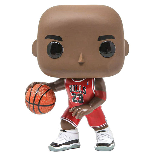 Funko Pop! Basketball: NBA Chicago Bulls Michael Jordan (Red Jersey) 10" Vinyl Figure #75