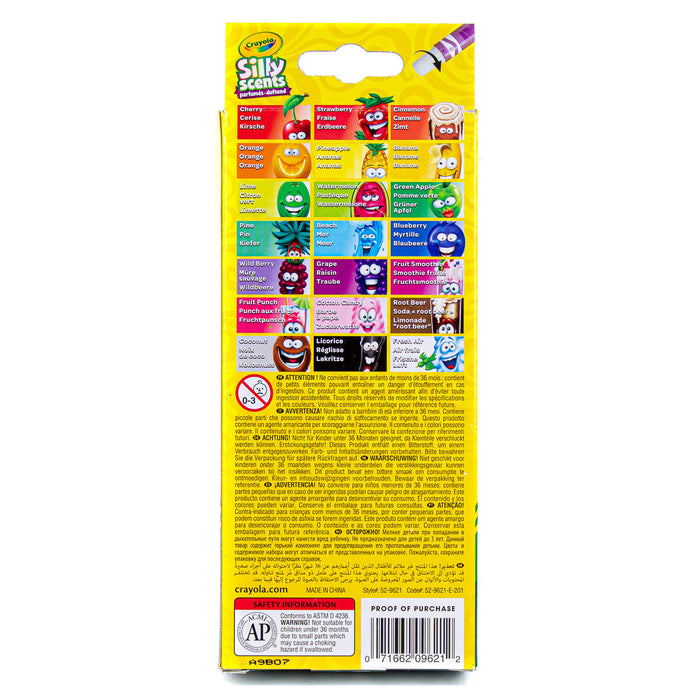 Crayola 21 Silly Scents Twistables Coloured Crayons