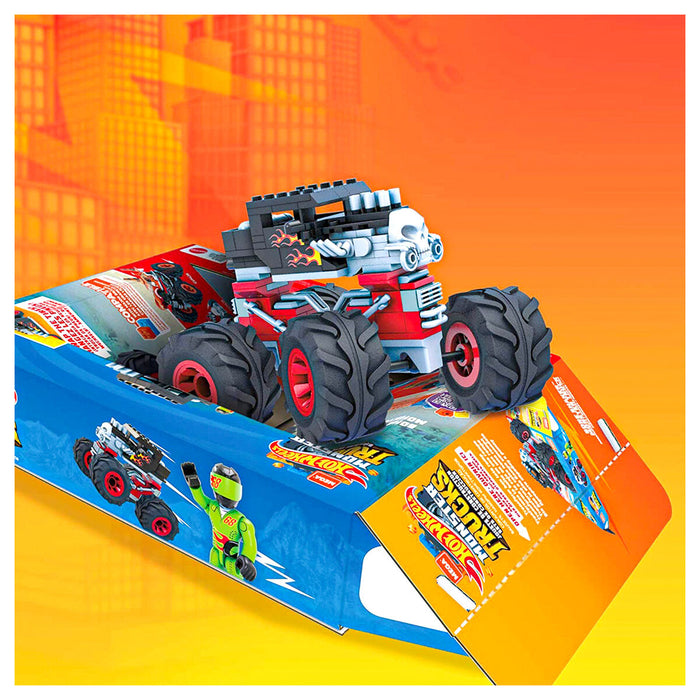Mattel Monster Trucks Bone Shaker Monster Truck Building Set