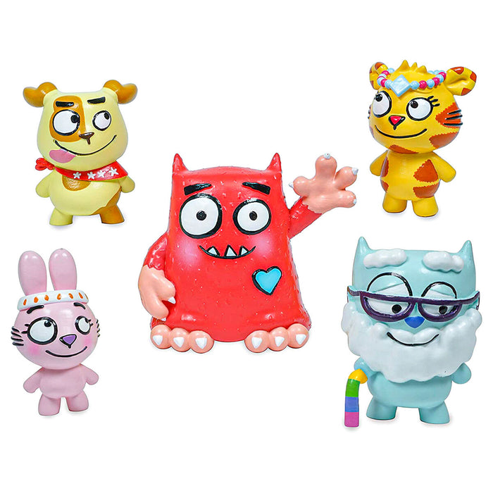 Love Monster Fluffytown Friends Figurine Pack