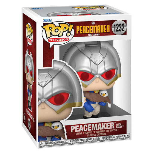 Funko Pop! Television: DC Peacemaker: Peacemaker with Eagly Vinyl Figure #1232