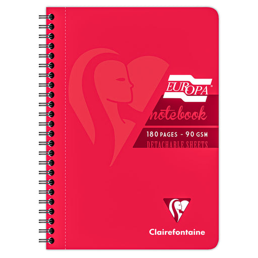 Clairefontaine Europa A5 Red Notebook