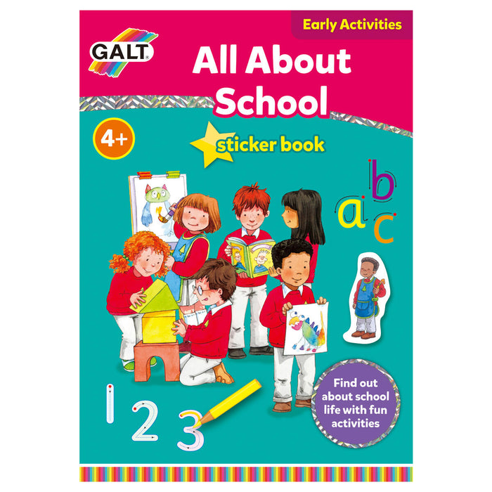 Galt All About School Sticker Book