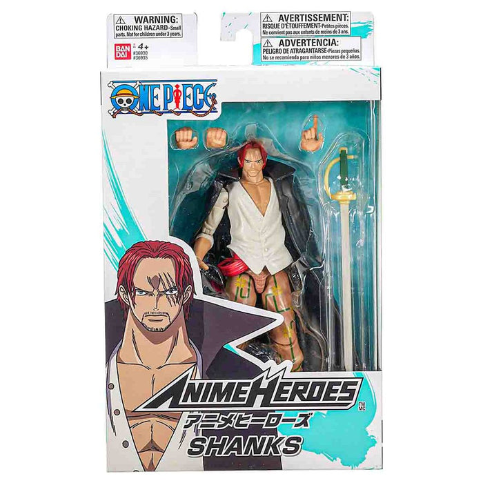 Anime Heroes One Piece Shanks Figure