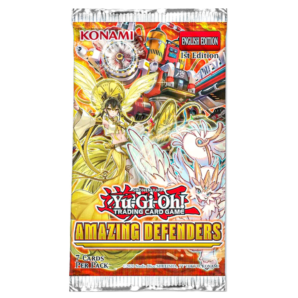Yu-Gi-Oh! TCG: Amazing Defenders Booster Pack Booghe Yu-Gi-Oh! TCG: Amazing Defenders Booster Pack Booghe