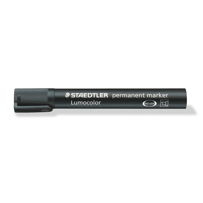 Staedtler Lumocolor Permanent Black Chisel Tip Marker