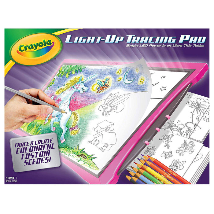 Crayola Light Up Tracing Pad - Pink, Drawing Pads for Kids, Kids Toys,  Holiday & Birthday Gifts for Girls and Boys, Ages 6+ [ Exclusive]