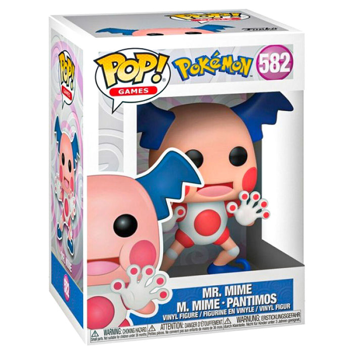 Funko Pop! Games: Pokémon Mr. Mime Vinyl Figure #582