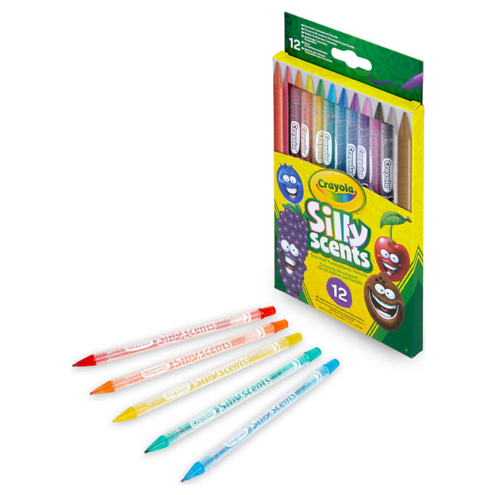 Crayola 12 Silly Scents Twistables Coloured Pencils