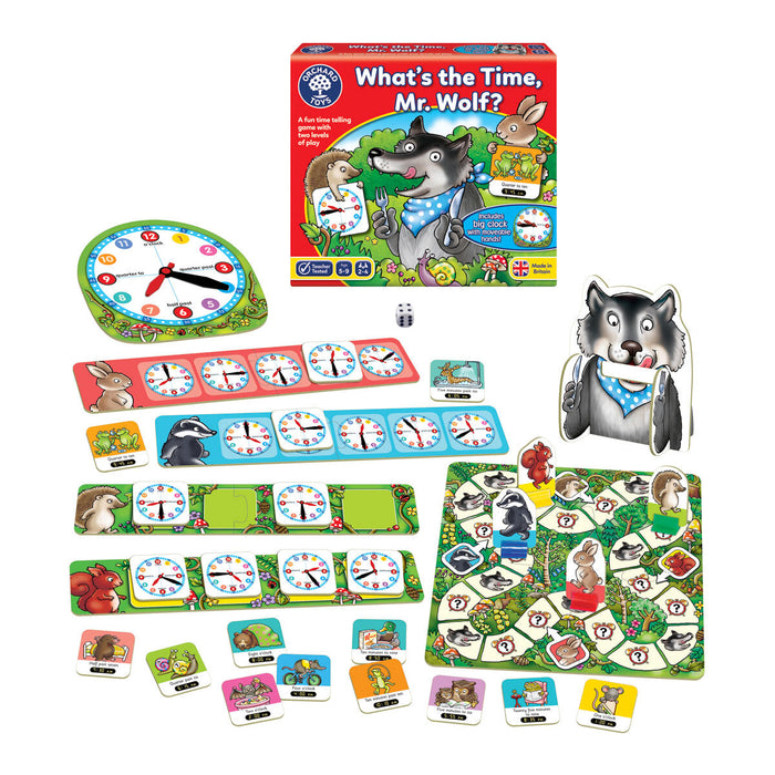 Orchard Toys What's the Time, Mr Wolf? Game