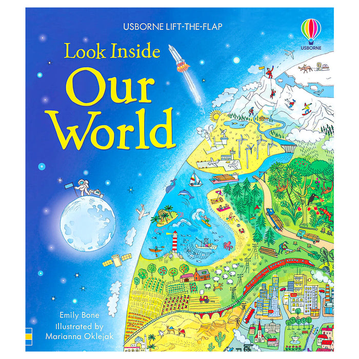 Usborne Look Inside Our World Lift-the-Flap Book