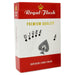 Royal Flush Premium Quality Linen Finish Playing Cards styles vary