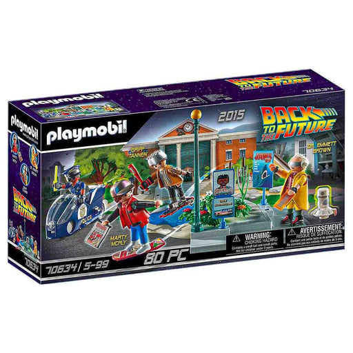 Playmobil Back to the Future Part II Hoverboard Chase Playset