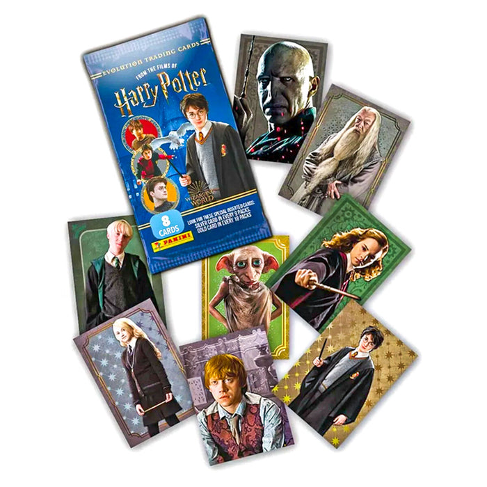 Panini From the Films of Harry Potter Evolution Trading Cards Booster 18 Pack Box