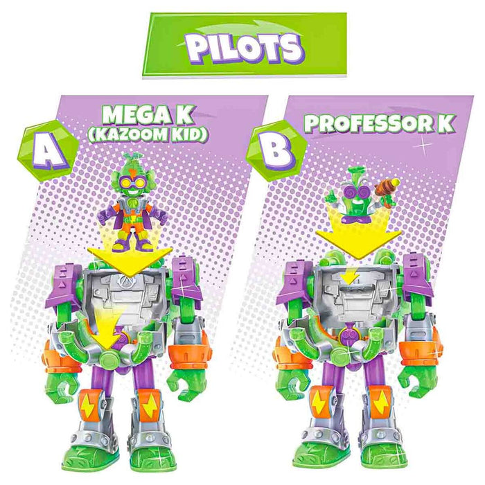 SuperThings Rivals of Kaboom: Superbot Mega-K Figure